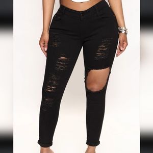 FASHION NOVA // Fool For You Ankle Jeans